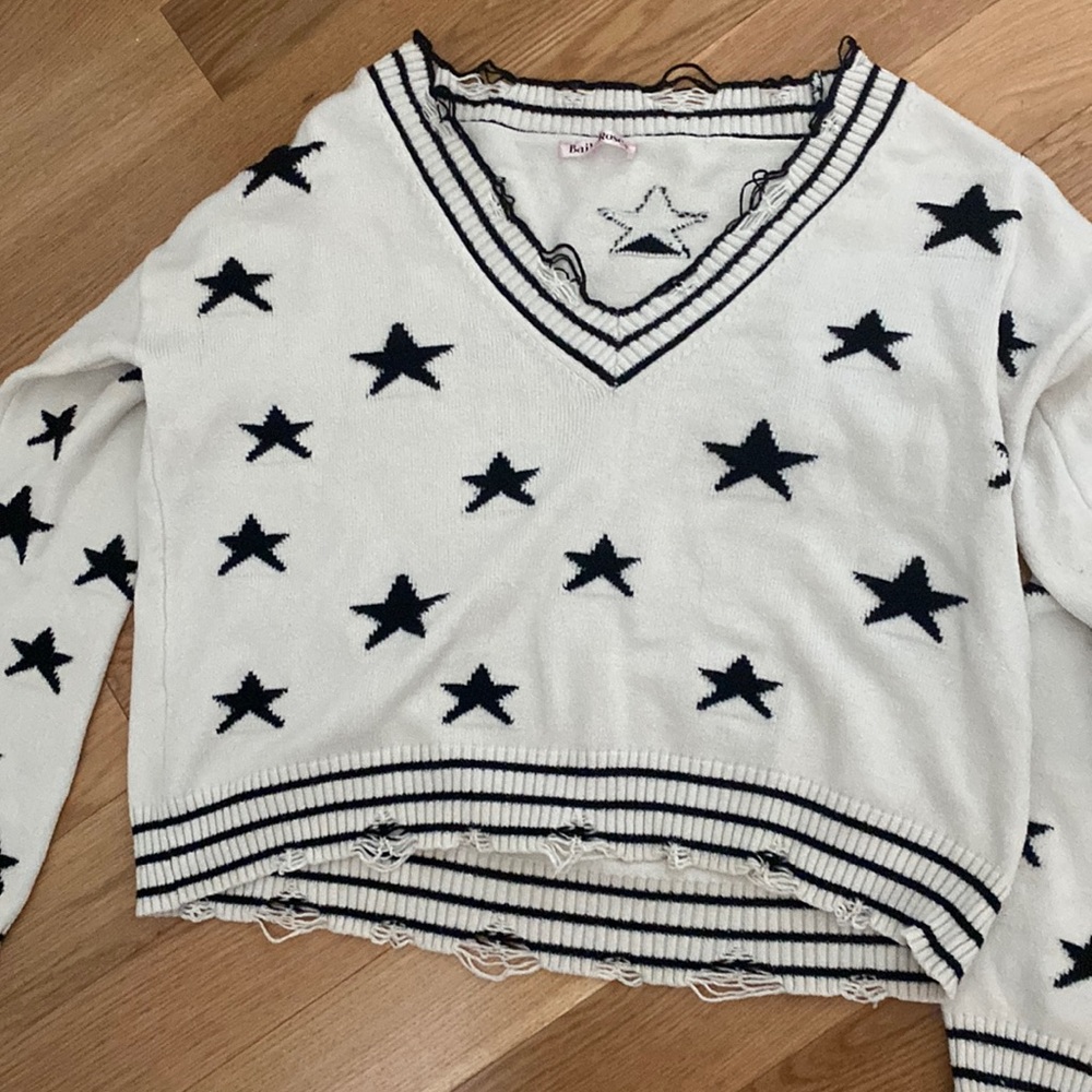 Cute starry sweater